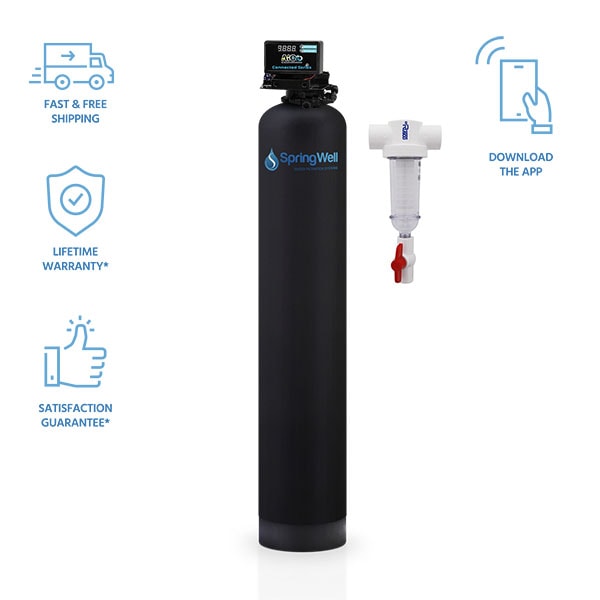 SpringWell Whole House Well Water Filter System