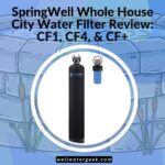 SpringWell Whole House City Water Filter Review: CF1, CF4, & CF+